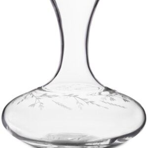 Hotel Collection Classic Etched Floral Decanter